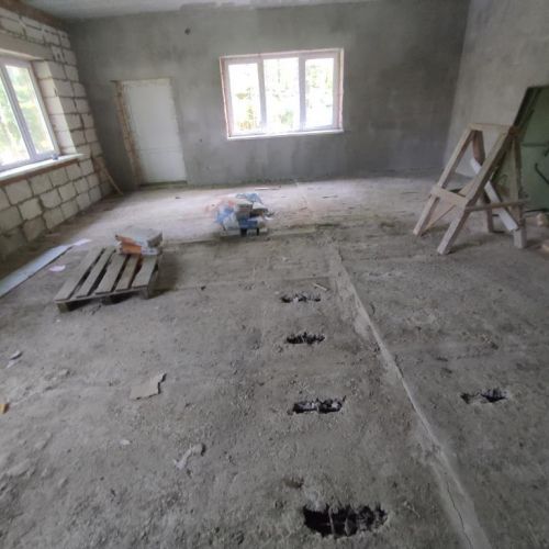 Незавершенное строение базы отдыха