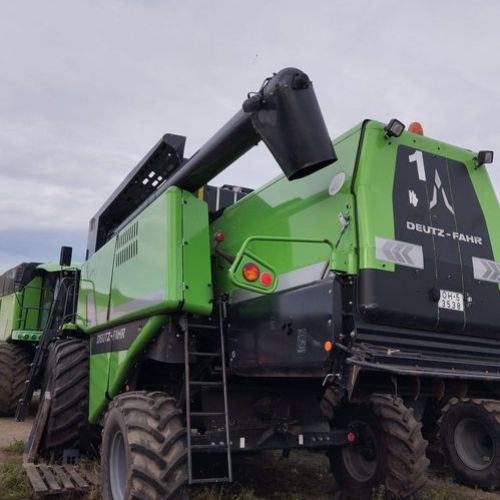 Комбайн Deutz-Fahr 6095 HTS и рапсовый стол (лот 4)