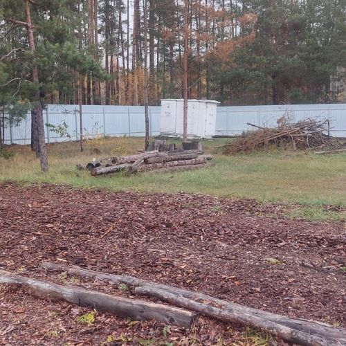 Здание и лесопильное оборудование